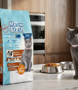 Meow Fresh Beef & Vegetable 2kg