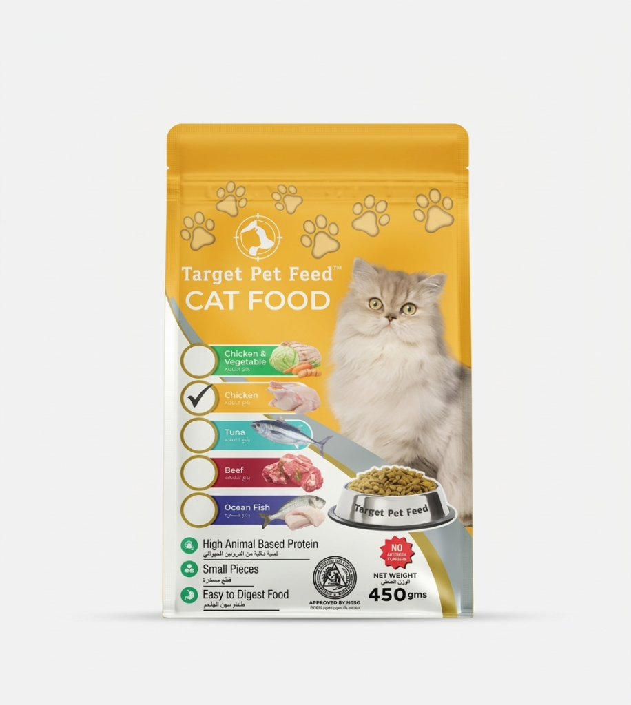 Target cat food 450g